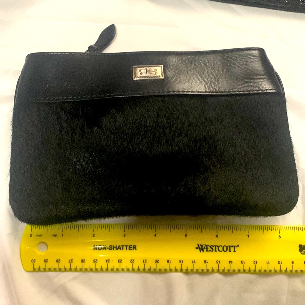 Brighton crossbody with animal hair front design